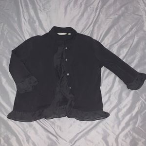 New York and Company Streetwear Gray Cardigan